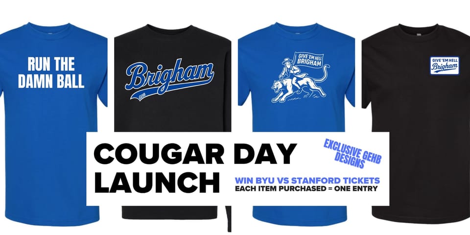 Cougar Day is coming and GEHB has you covered.